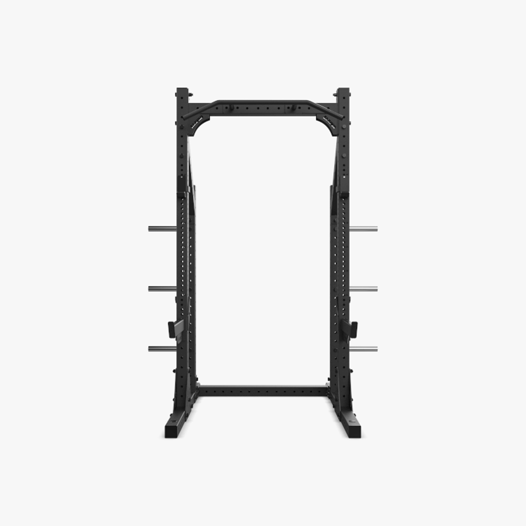 Eleiko XF 80 Half Rack Hybrid with Safety Arms - Black · TheRack.Co ...